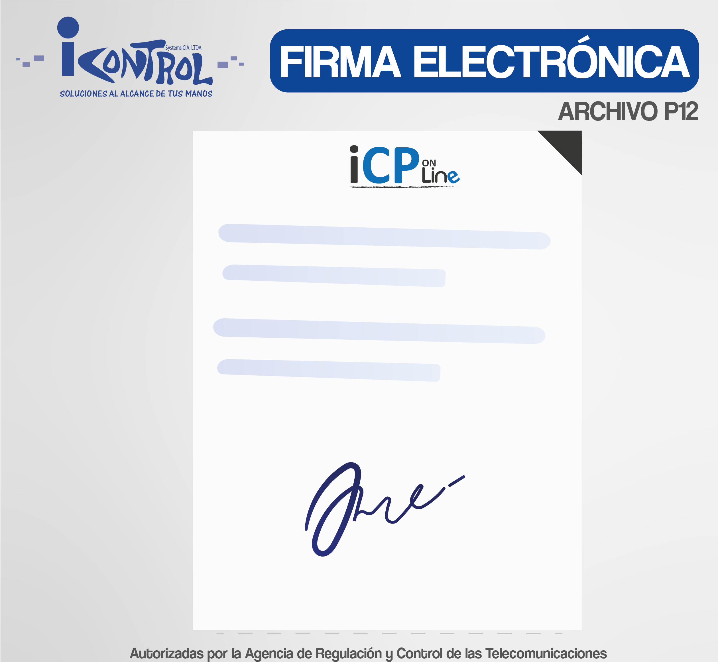 FIRMA ELECTRONICA ARCHIVO PFX-P12 12 MESES